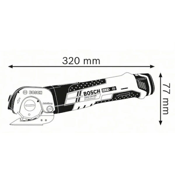 日本正規品 ボッシュ 10.8Vコードレスマルチカッター+バッテリー充電器セット GUS10.8V-300HSET 充電式マルチカッター 本体+3.0Ahバッテリー+充電器