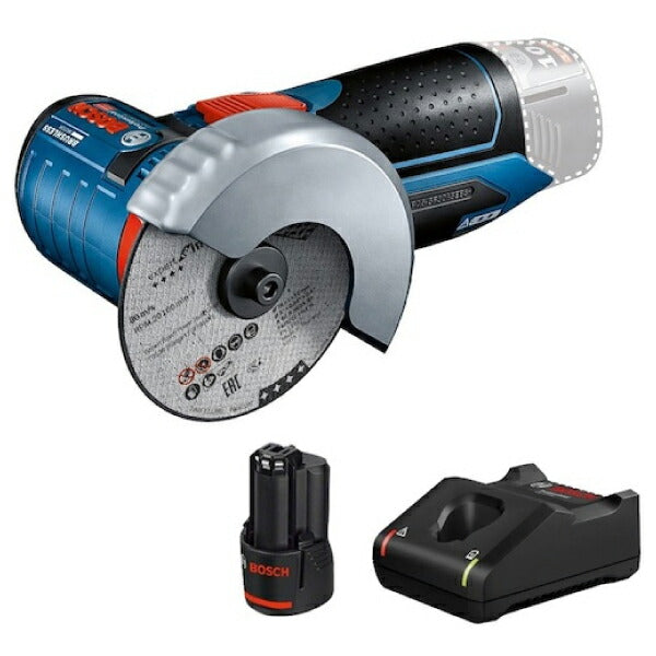 日本正規品 ボッシュ 10.8Vコードレスカッティンググラインダー+バッテリー充電器セット GWS10.8V-76HSET 充電式 本体+3.0Ahバッテリー+充電器