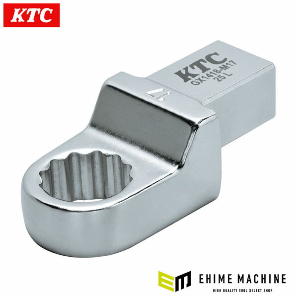 KTC 14X18めがね交換ヘッド 17mm (GX1418-M17)(4989433771885) 京都機械工具