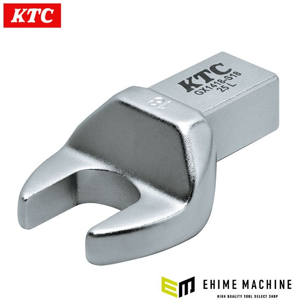 KTC 14X18スパナ交換ヘッド 18mm (GX1418-S18)(4989433771717) 京都機械工具