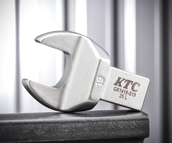 KTC 14X18スパナ交換ヘッド 19mm (GX1418-S19)(4989433771724) 京都機械工具