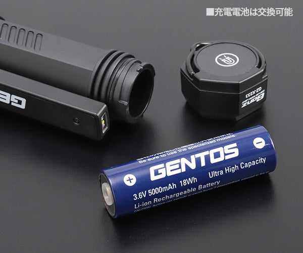 GENTOS ガンツ LEDワークライト 740ルーメン GZ-X233 ジェントス LEDライト 作業灯 折り畳み