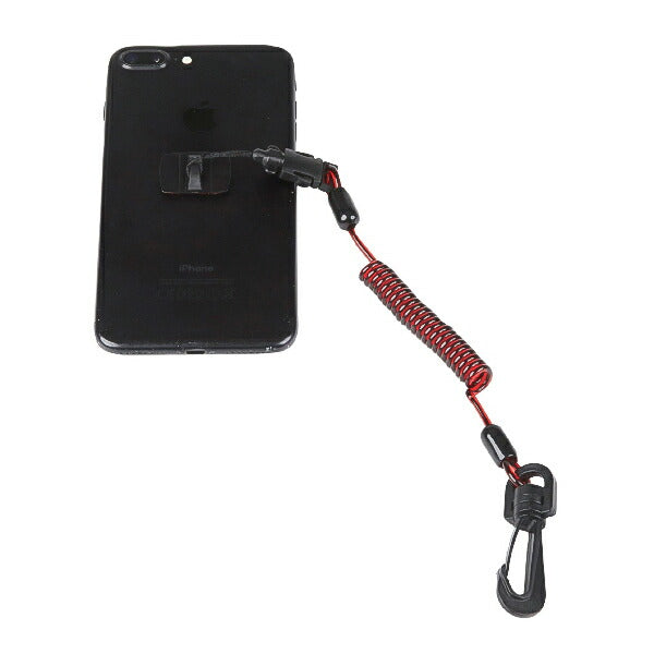 GRIPPS H01061 コイル状Eストラップ ポリクリップ付き 非導電 耐荷重0.5kg 最大長さ86cm 革新的な落下防止グッズ専門メーカー グリップス 工具落下防止