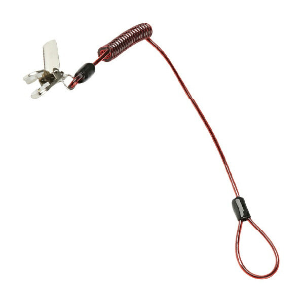GRIPPS H01070 コイル状ハードハットストラップ 耐荷重0.5kg 最大長さ86cm 革新的な落下防止グッズ専門メーカー グリップス 工具落下防止