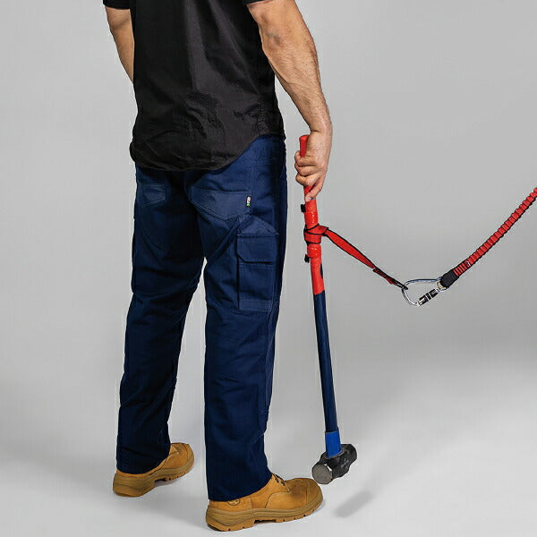 GRIPPS H01071 耐久落下防止ロープ デュアルアクション 耐荷重18kg 長さ90cm 最大1.3m 革新的な落下防止グッズ専門メーカー グリップス 工具落下防止