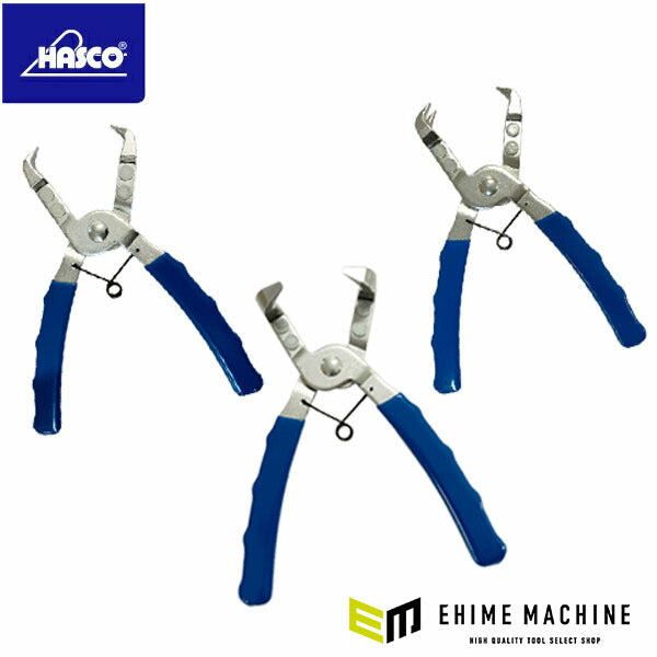 ハスコー プッシュピンプライヤーセット HAP-180 (4582605862291) HASCO 自動車用トリムクリップ・ファスナーの取り外し工具