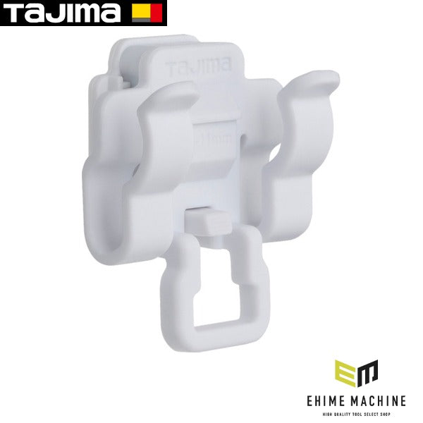 タジマ ヘルメット セフメット用セフペンホルダー 1本差し ホワイト (HASFPW)(4975364360144) TAJIMA TJMデザイン