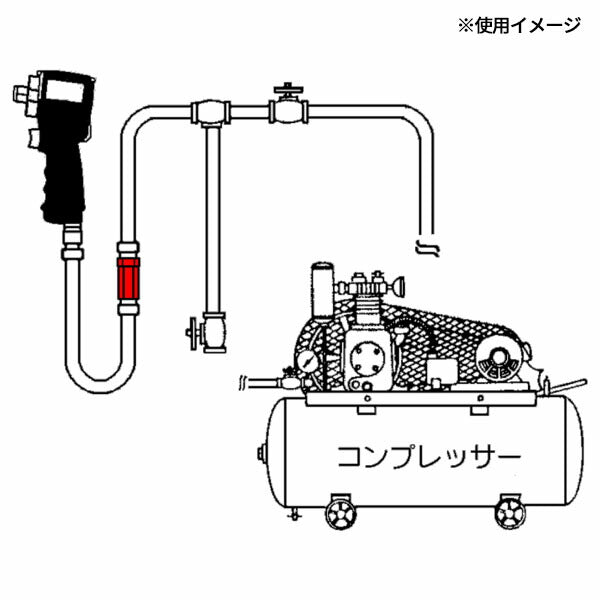 ハスコー エアーラインレギュレーター 10kgf HK-2009WM-10 (4580372212998) HASCO