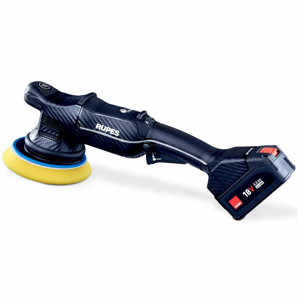 ルペス コードレスダブルアクションポリッシャーキット HLR15-STD-KIT バッテリー2個付属 マジックパッド径125mm (4940995833190) RUPES