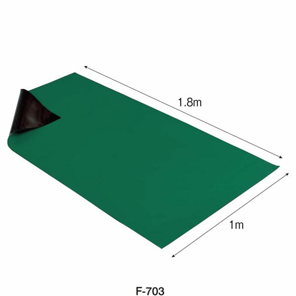 ホーザン 導電性カラーマット (グリーン) 1X1.8M (F-703)(4962772097038) HOZAN