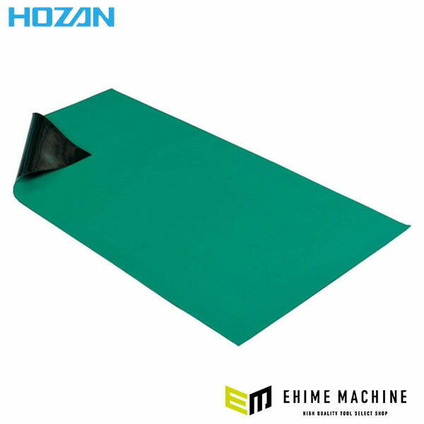ホーザン 導電性カラーマット (グリーン) 1X1.8M (F-727)(4962772097274) HOZAN