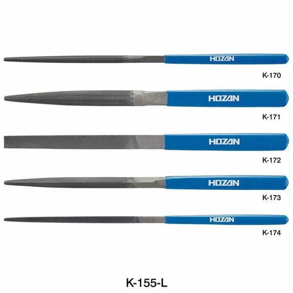 ホーザン ヤスリセット (K-155-L)(4962772041536) HOZAN