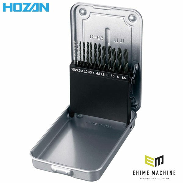ホーザン ドリルセット (13本組) (K-493)(4962772044933) HOZAN