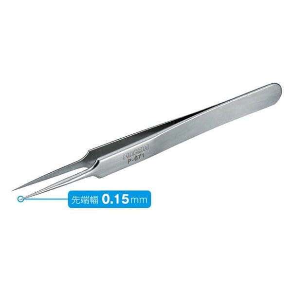 ホーザン ピンセット (P-671)(4962772066713) HOZAN