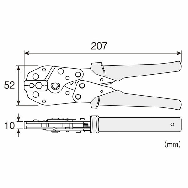 ホーザン 圧着工具 (P-740)(4962772067406) HOZAN
