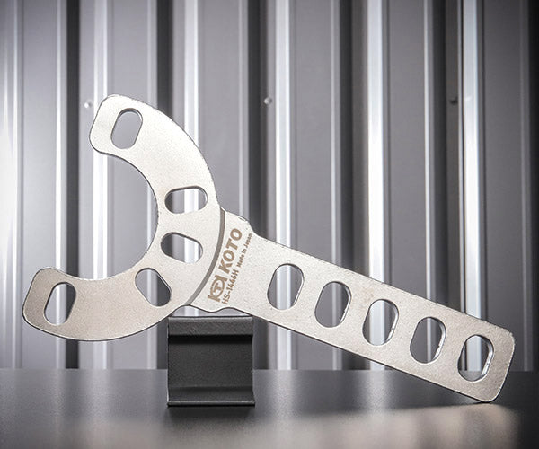 KOTO HS-1446H ハブホルダー(4穴国産車、MINI、6穴トラック等) 江東産業 HS-2840用オプション その他ガレージスタンド(内径:Φ50mm以上)でも使用可