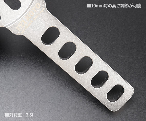 KOTO HS-1446H ハブホルダー(4穴国産車、MINI、6穴トラック等) 江東産業 HS-2840用オプション その他ガレージスタンド(内径:Φ50mm以上)でも使用可