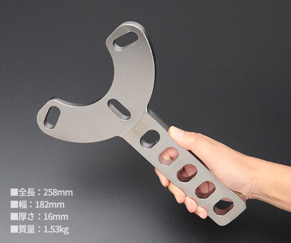 KOTO HS-2560H ハブホルダー(ジムニー、ランクル、カイエン等) 江東産業 HS-2840用オプション その他ガレージスタンド(内径:Φ50mm以上)でも使用可