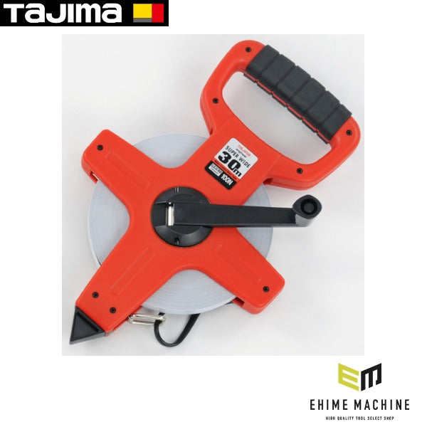 タジマ 巻尺 エンジニヤ スーパーワイド 長さ30m (HSW-30)(4975364042019) TAJIMA TJMデザイン