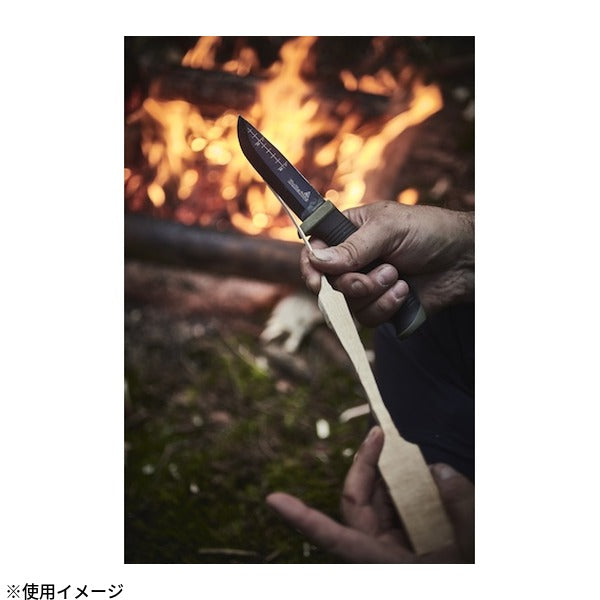 ハルタホース アウトドアナイフ OK4 全長209mm 炭素鋼 バトニング対応 ケース付 (380270)(7317843802719) Hultafors