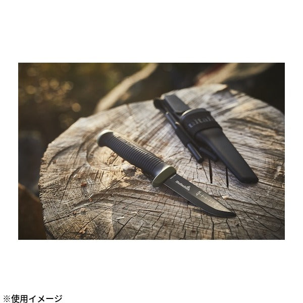 ハルタホース アウトドアナイフ OK4 全長209mm 炭素鋼 バトニング対応 ケース付 (380270)(7317843802719) Hultafors