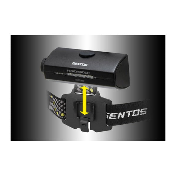 ジェントス ヘッドライト ヘッドベイダー (HV-1000R)(4950654052855) GENTOS