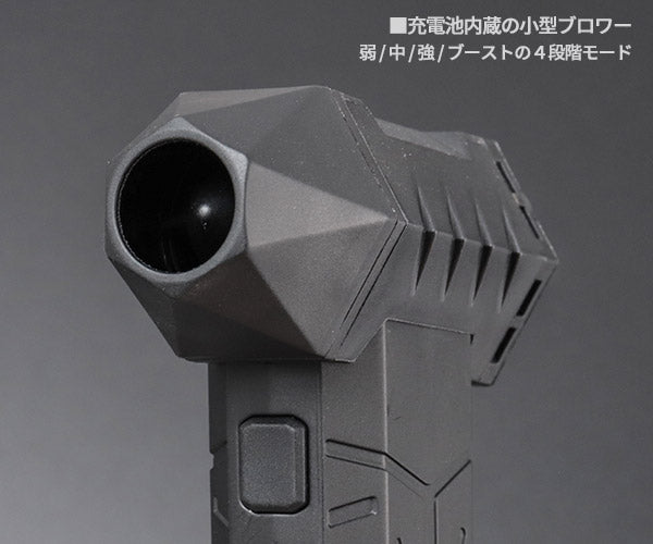 ジェントス 小型ブロワー ハヤテ 疾風 (HYT-SL)(4950654053739) 小型&軽量充電式ブロワー GENTOS