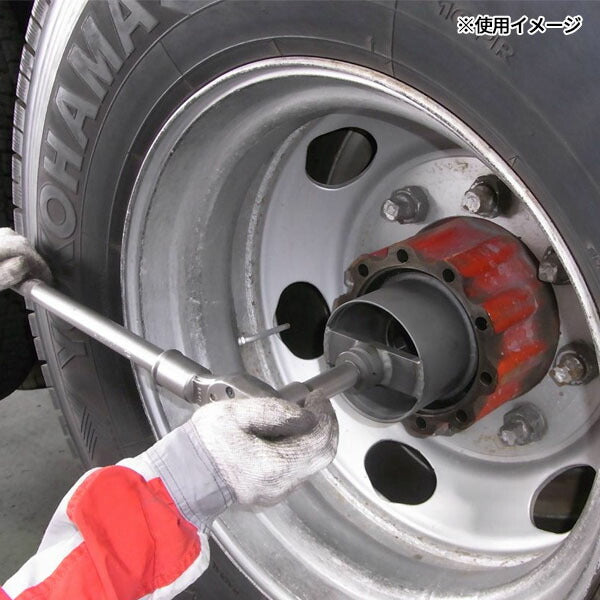 ハスコー ホーシングナットレンチ 115mm 6角 IH-518-1156B(4582605860099) HASCO いすゞ大型リア用ソケット
