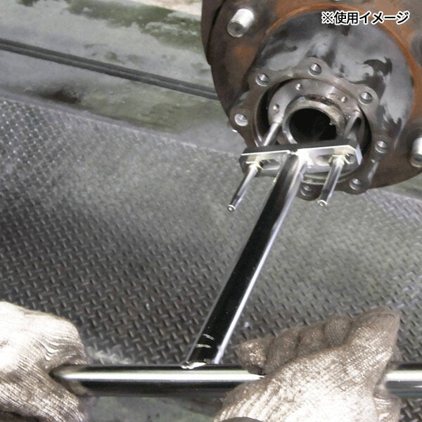 ハスコー ハウジングナットレンチ ハンドルタイプ IH-906 (4580372213124) HASCO 1~2t車適応丸ナット専用ツール