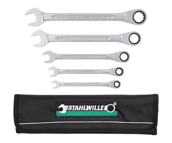 日本正規品 スタビレー ラチェットコンビネーションレンチセット (17F/5)(4018754325979) STAHLWILLE