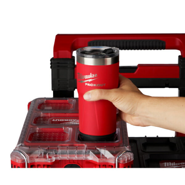 日本正規品 ミルウォーキー PACKOUT タンブラー(L・590mL) (48-22-8392R)(4573592051546) milwaukee