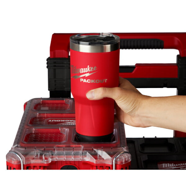 日本正規品 ミルウォーキー PACKOUT タンブラー(メガ・890mL) (48-22-8393R)(4573592051553) milwaukee