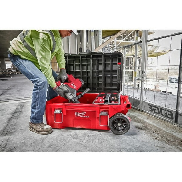 日本正規品 ミルウォーキー PACKOUT キャリー式ツールボックスXLサイズ (48-22-8428)(4573592050334) milwaukee
