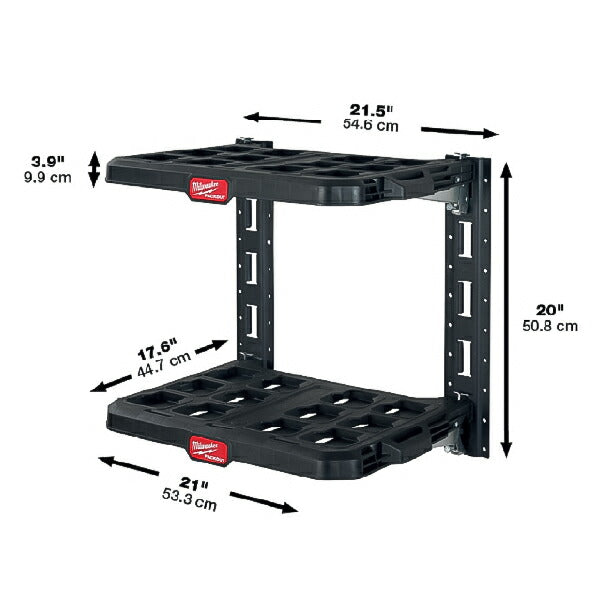 日本正規品 ミルウォーキー PACKOUT 収納棚キット (48-22-8480)(4573592050297) milwaukee
