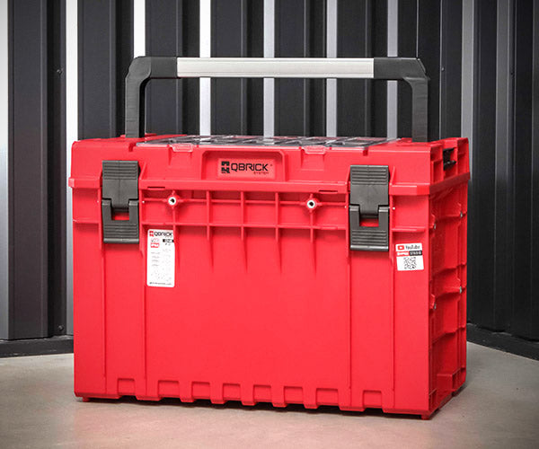 【1月の特価品】キューブリック 5901238258292 超耐久IP66 ツールボックス エキスパート L 超大容量52L QBRICK SKRQ450E2CCZEPG003 QS1 ONE 450 2.0 EXPERT Red