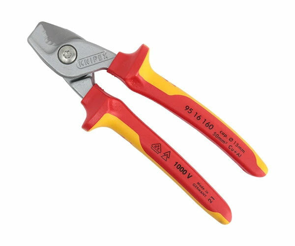 日本正規品 クニペックス 絶縁ケーブルカッターステップカット 1000V (9516-160SB)(4003773085898) KNIPEX
