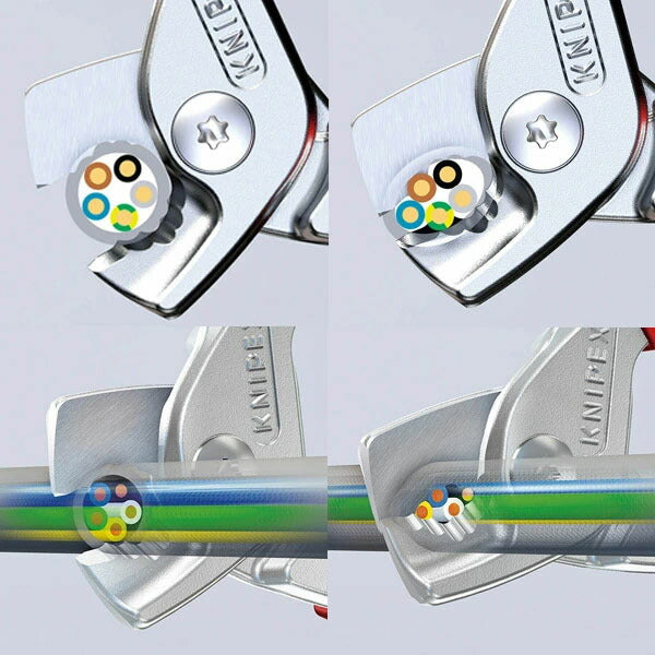 日本正規品 クニペックス 絶縁ケーブルカッターステップカット 1000V (9516-160SB)(4003773085898) KNIPEX