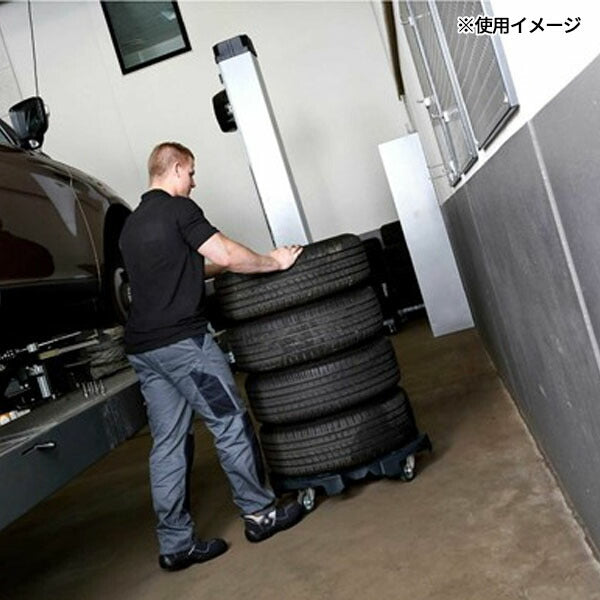 日本正規品 アーコン ホイールトロリー XL タイヤ・ホイール運搬台車 SUV対応 最大荷重250kg (0152-8001PCKWT1B-R)(0855877003643) AHCON