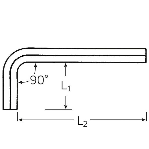 日本正規品 スタビレー 六角棒レンチ 2.5mm スタンダード ニッケルメッキ クロームバナジウム鋼 (10760CV-2.5)(4018754027057) STAHLWILLE