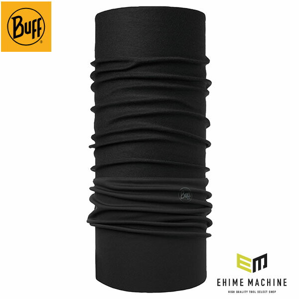 日本正規品 BUFF ネックウェア 防風 撥水 Pertex ブラック 作業用 (139476.999.10.00)(8428927625625) バフ