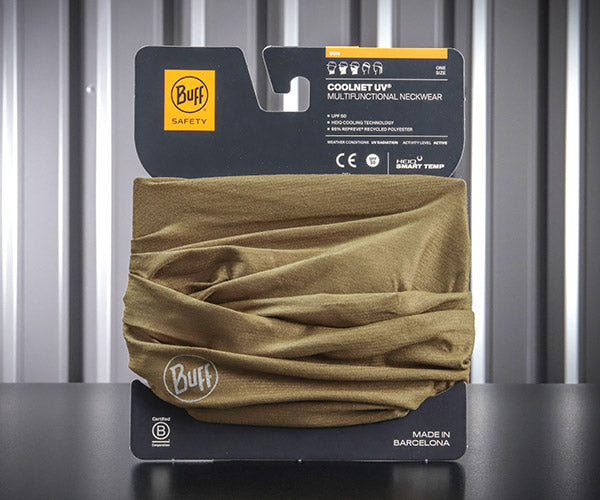 日本正規品 BUFF ネックウェア UVカット UPF50 接触冷感 ミリタリー 作業用 (119301.846.10.00)(8428927354563) バフ