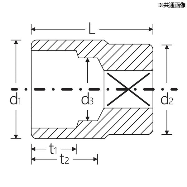 日本正規品 スタビレー 3/4SQ インチサイズ ソケット 12角形状 13/16 (55A-13/16)(4018754127214) STAHLWILLE