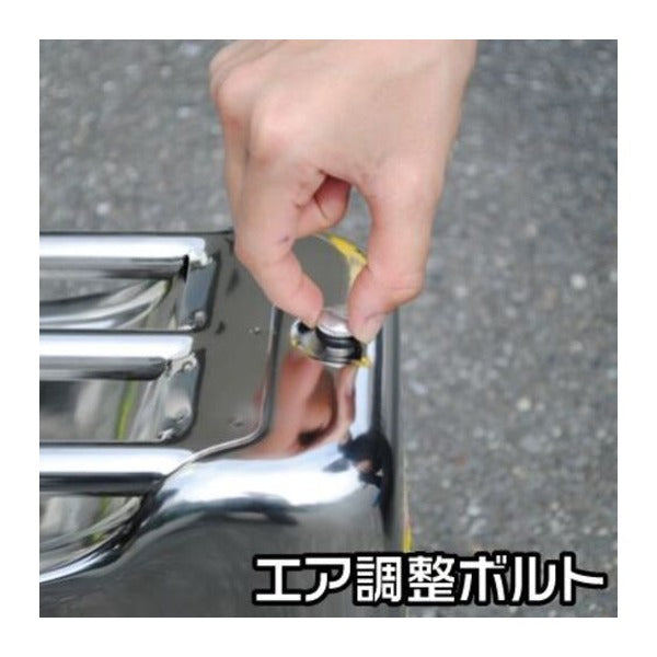 アストロプロダクツ ステンレス ガソリン携行缶 10L SUS304 サビに強い UN規格 消防法適合 (2007000009529)