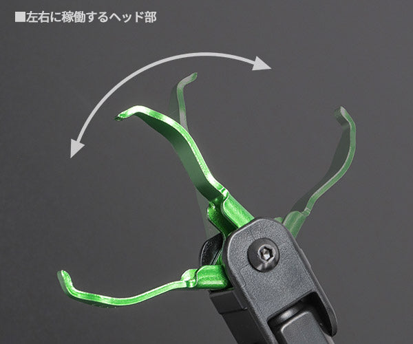 ISCO マルチピンチャー ISO-918 落ちないクリップ外し 手感覚 カプラ外し 首振りつかめるクリップはずし イスコ