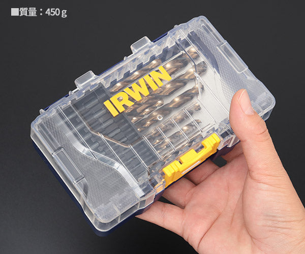 IRWIN ドリルターボマックス15本セット IW3031503 アーウィン 自動センタリング機能 ステンレス・鉄・木材・プラスチックの穴あけに