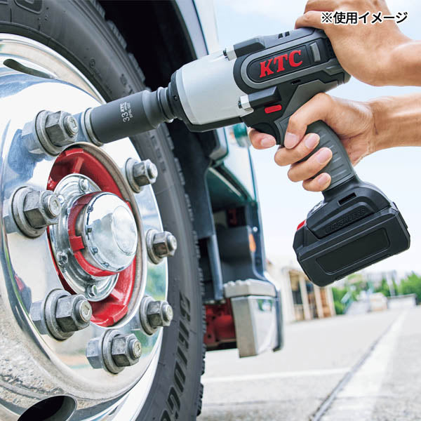 KTC 19.0SQ.コードレスインパクトレンチ(本体) (JAE682)(4989433615202) 京都機械工具