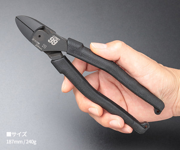 ロブテックス J-CRAFT99 パワーニッパー JB185PWN 全長187mm 強力ニッパー Jクラフト ツーナインズ ロブスター工具 LOBSTER LOBTEX