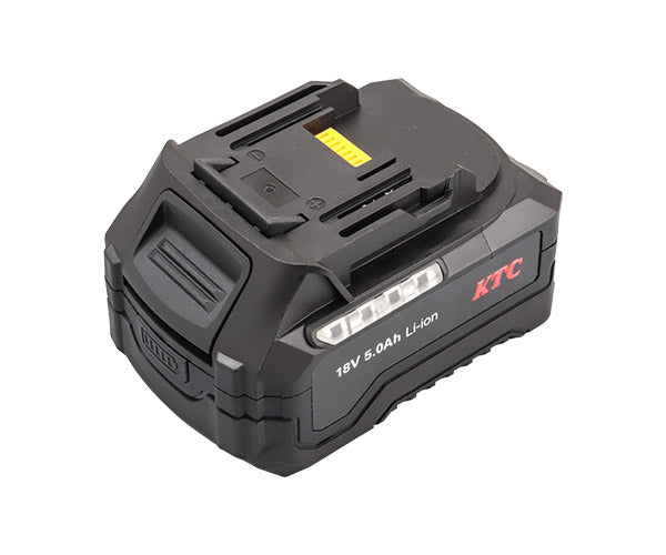KTC コードレスブローガン専用 バッテリーパック 18V 5.0Ah リチウムイオン JTAE551/JAE551対応 予備バッテリー (JBE18050L) (4989433617329) 京都機械工具