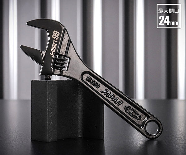 ロブテックス J-CRAFT99 ブラックモンキーレンチ強力型 JBM150 全長147mm ジェークラフト ツーナインズ ロブスター工具 LOBSTER LOBTEX モンキレンチ