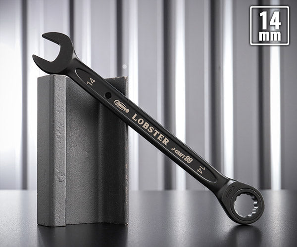 ロブテックス J-CRAFT99 ブラックラチェットコンビネーションレンチ JBRW14 サイズ14mm ジェークラフト ツーナインズ ロブスター工具 LOBSTER LOBTEX